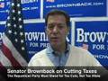 Brownback: Cutting Taxes