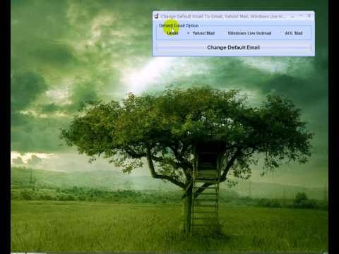 how to set aol as default email in windows 7