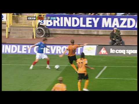 Gol de Yebda, Wolverhampton 0 - 1 Porsmouth 