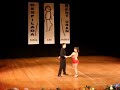exhibici�n de bailes de salon en el centro cultural de terrassa. ( mayo 2008)pasodoble- espa�a ca��