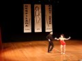 exhibici�n de bailes de salon en el centro cultural de terrassa. ( mayo 2008)pasodoble- espa�a ca��