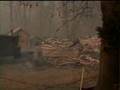 Winds Abate, Flames Mellow in Running Springs, CA - Oct. 24