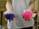 Actie met ballen (afmetingen)!