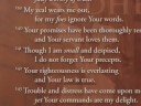 Psalm 119r -Tsadhe-Your Promises Have Been Thoroughly Tested