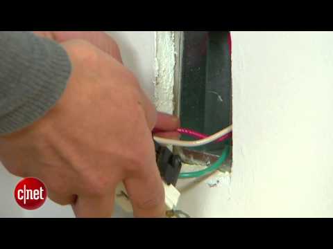Install a USB wall socket