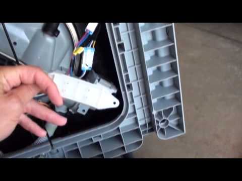 how to drain samsung dishwasher