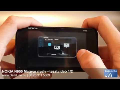 Nokia N900 teszt vide�