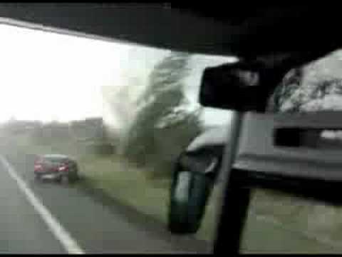 Tornado Hits Bus