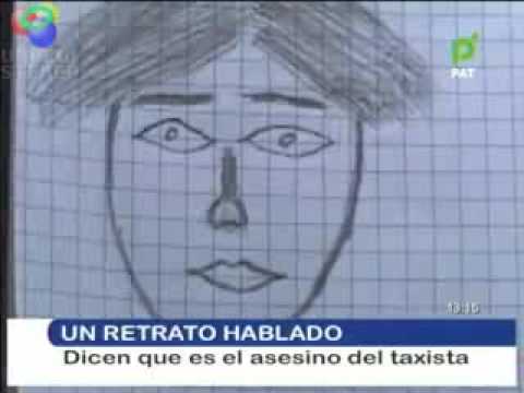 El retrato hablado del asesino de taxista El retrato hablado del asesino de taxista
