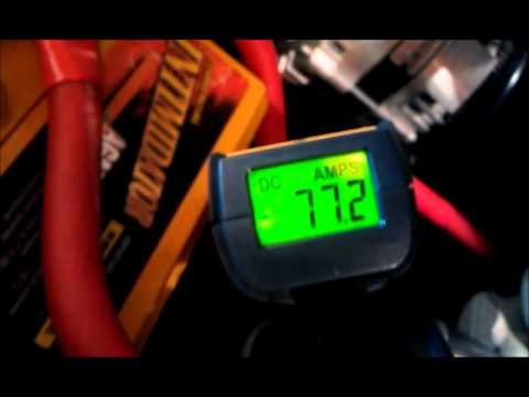 how to voltage drop test an alternator