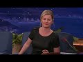Elisha Cuthbert Stares Down Airplane Pudding Slurper - CONAN on TBS