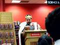 Maddox at Borders Books in Fairfax, Virginia