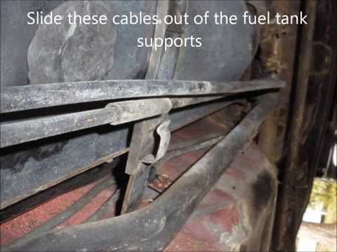 how to drain mr2 fuel tank