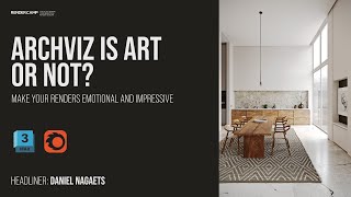 ARCHVIZ IS ART OR NOT? Dining Room Rendering Free Workshop