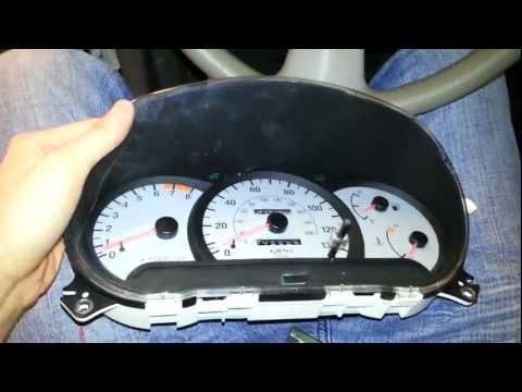 2002 hyundai accent instrument cluster troubleshoot or replacement