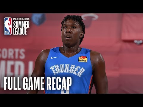 Video: THUNDER vs 76ERS | Thunder Hold On For Victory In OT | MGM Resorts NBA Summer League