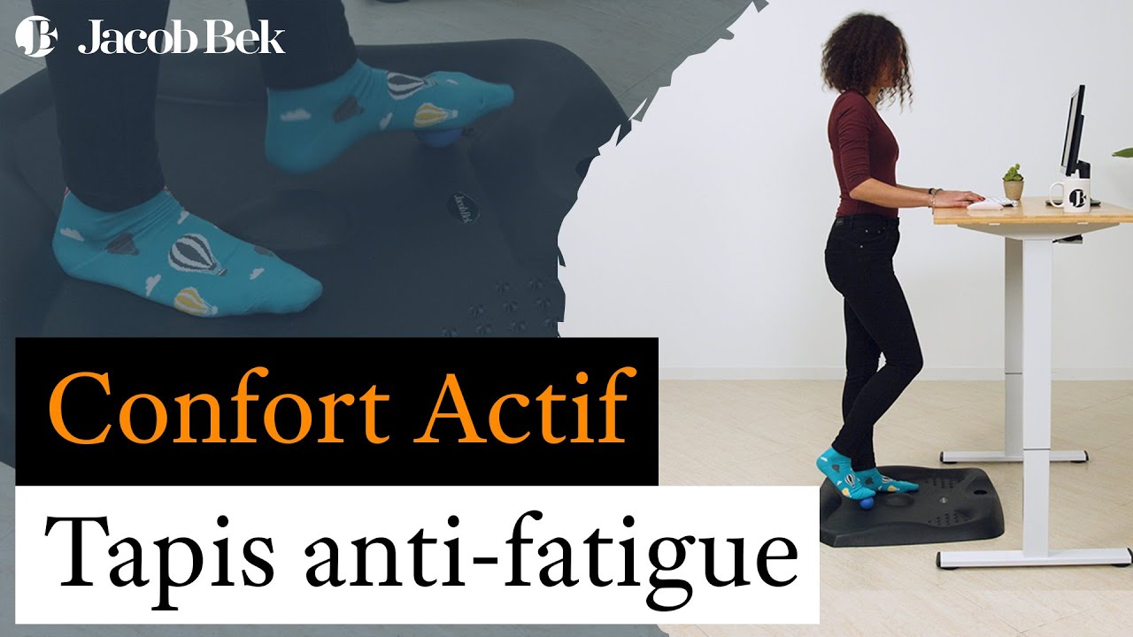 Découvrez le tapis anti-fatigue Jacob Bek : Améliorez votre confort et votre productivité