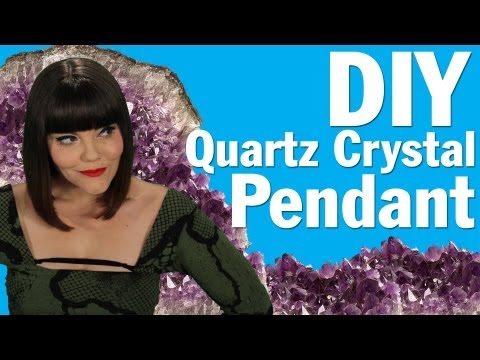 how to dye quartz crystals