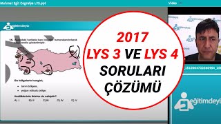 2017 LYS 3 VE LYS 4 SORULARI ÇÖZÜMÜ (MEHMET E�