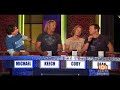 lonestar battle it out with stars of track & field with ac/dc's chris slade, on the new game show 