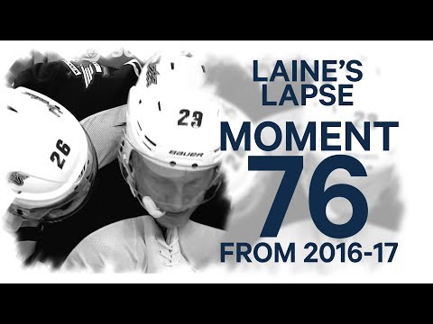 Video: No. 76/100: Laine fires one into his own net