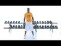 Flexión lateral del tronco con mancuernas