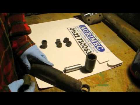 How to replace Mitsubishi shock absorber bushes