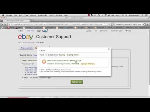 how to contact ebay