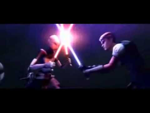 Anakin and Ashoka vs Asajj ventress (Star Wars The Clone Wars Movie)