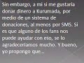 Promocionando Defending Seiya y Saint Seiya World Petition