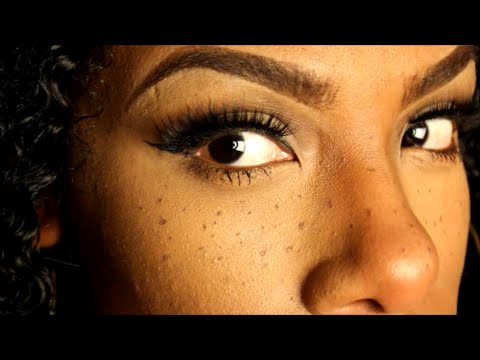 how to draw freckles