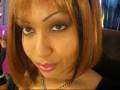 Dangerous Power-Miss Mara-Smoking a 100 in a brown wig
