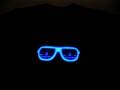 EQUALIZER TSHIRT   "SHUTTER SHADES BLUE" $45 Shipped PAYPAL
