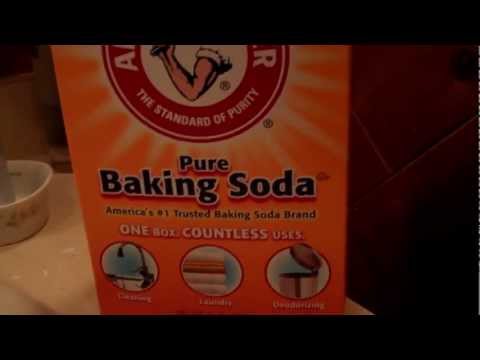 how to use soda crystals in sink