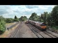 170398 on Birmingham - Stansted and 66166 on Burton - Bescot 170398 on Birmingham - Stansted and 66166 on Burton - Bescot