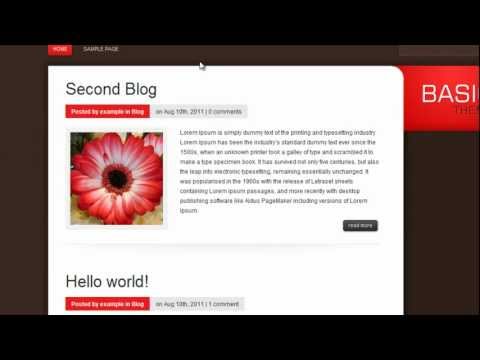 how to login to wordpress blog