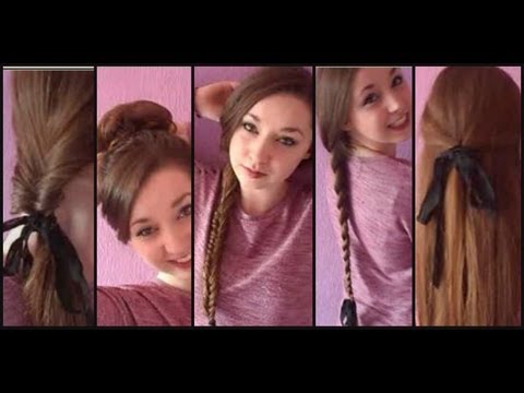 Running Late? 10 FAST Easy Hairstyles For School / College / Work!!