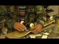 How to Customize a Skateboard : Applying Skateboard Stickers