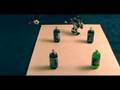 Zog does the 4 Bottle Bot Race