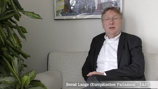 Bernd Lange - Europäisches Parlament - S&D Group