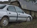 Tank crushes car 5 Tank crushes car 5