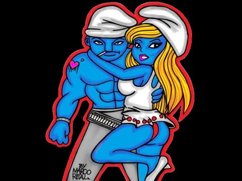 how to draw smurfs