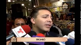 En la firma de autógrafos de Cristian Castro (HM) En la firma de autógrafos de Cristian Castro (HM)