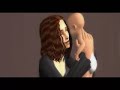 Sims 2 - Woman giving birth to twins (cinematic)