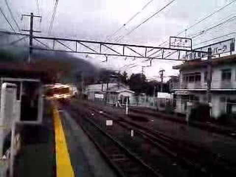 ワイドビュー伊那路・中部天竜駅到着