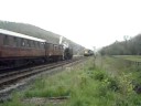 D9009 Alycidon arrives at Levisham