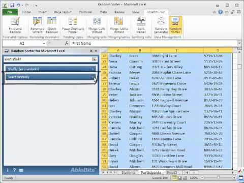 how to obtain random sample