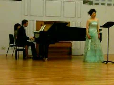 Yuan Yuan's recital "Raste, Krieger" ...