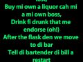 .Drinking Rum & Redbull.