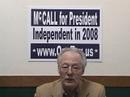 Presidential Candidate James H McCall on Heathcare Presidential Candidate James H McCall on Heathcare